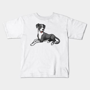 Dog - Great Dane - Mantle Natural Ears Kids T-Shirt